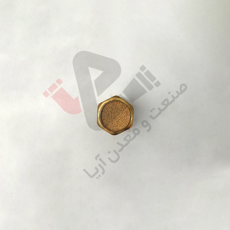 اگزوز کله تخت برنجی پنوماتیک