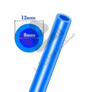 شیلنگ پنوماتیک پلی اورتان سایز 12X8